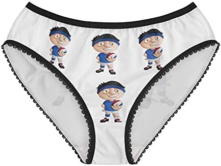 Rugby Player Panties, Rugby Player Underwear, Briefs, Cotton Briefs, Funny Underwear, Panties For Women
