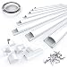 Arc Channel Cord Cover - CMC-07 Wall Cable Cover Concealer - 125 inch Half Round Wire Hider for Mount TV - Paintable Cable Raceway Kit - 8X L15.7in, W1.0in H 0.47in