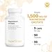 SuperSmart Magnesium Orotate 1500mg per Day - High Absorption Magnesium Supplement | Non GMO & Gluten Free - 90 Vegetarian Capsules