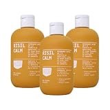 DERMAPLUS RISIL CALM - Detergente intimo pH 7 - indicato in menopausa - Lenitivo ed emolliente, a base di acqua fermentata di riso, miele ed estratto di camomilla - ginecologicamente testato - 3x300ml