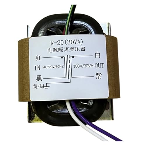 Transformateur d'isolation de puissance 30w 220v à 100v pour appareil audio hifi