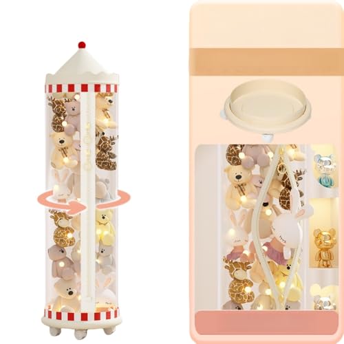 TZZT �ʂ������ ���[ ��e�� ���� �f�B�X�v���C�P�[�X 360°�X�C�x�� �h�o �h�� �g�ݗ��Ď� ���[�{�b�N�X �ʂ�����݃X�g�b�J�[ ������ �������� ���[�P�[�X (�W�b�p�[�{���[���[�o�[�W����,135cm)