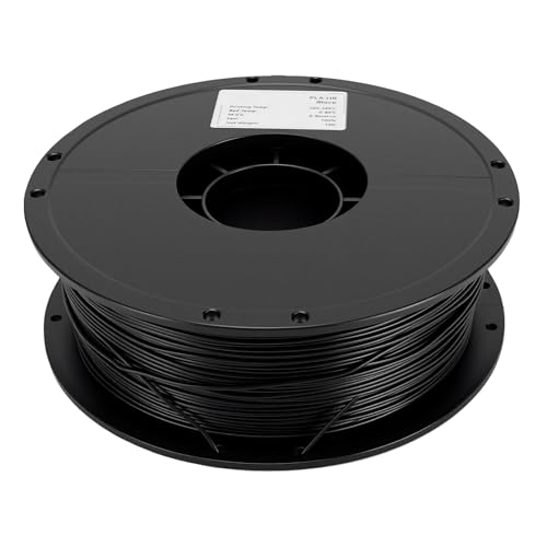 Filamento Flexible de Microfibra 1.75mm para Impresora 3D Carrete 1Kg Negro