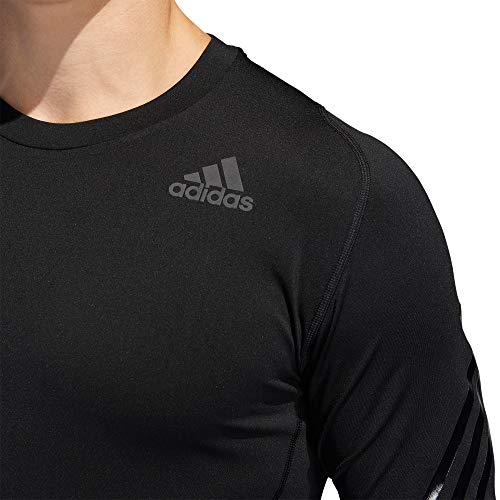 Haut de Compression adidas Alphaskin 3-Stripes XL Noir pour Optimiser l'Endurance