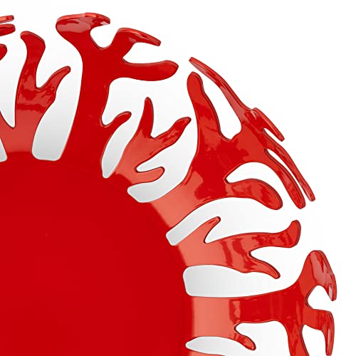 Alessi Mediterraneo Fruit Holder, 11-1/2 Diameter, Red #TOP3