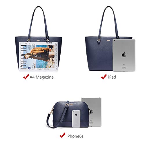 Image of LOVEVOOK Handbags for Women Shoulder Bags Tote Satchel Hobo 3pcs Purse Set