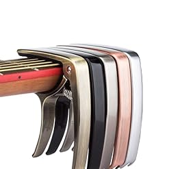 EXENXA Capo Guitare Folk Guitare électrique Basse Ukulélé Universal One Clip Accessoires de Changeur de Voix à Double… - Les Beatles, Paul McCartney, John Lennon, RIngo Starr, George Harrison EXENXA Capo Guitare Folk Guitare électrique Basse Ukulélé Universal One Clip Accessoires de Changeur de Voix à Double… – Image 3