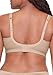 Warner's womens Easy Does It Underarm Smoothing With Seamless Stretch Wireless Lightly Lined Comfort Rm3911a Bra, Toasted Almond, Medium US