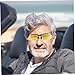 KESYOO 4pcs Night Driving Glasses for Men and Women Color-changing Lenses for Enhanced Visibility Nighttime Riding Glasses for Motorcycles and Cars Lightweight and Comfortable Design