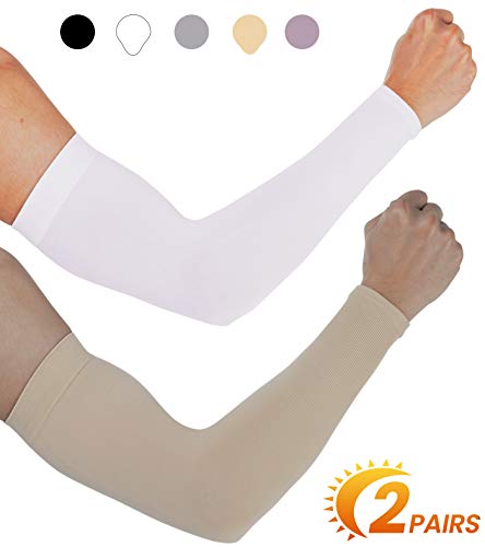 aegend UV Protection Cooling Arm Sleeves - UPF 50 Sun Sleeves -