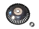 wildkrautbürste octo pro Geeignet für fast alle Motorsensen (mit 23 - 56 ccm Motor), passt für: AL-KO, Kawasaki, Demon, Echo, Honda, Dolmar, Makita, Stihl, Husqvarna, Solo, Dolmar, Forester, Fuxtec, Rotfuchs, Brast, Timbertech, Knappwulf, Monzana, Einhell, Ryobi, Plantiflex, Nemaxx, Berlan, Arebos, Zipper und mehr
