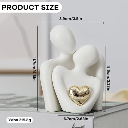 ideal für Wohnzimmer-Deko - Detailansicht von QingWing Paar Statue Romantik Test – Dealfoxx.de