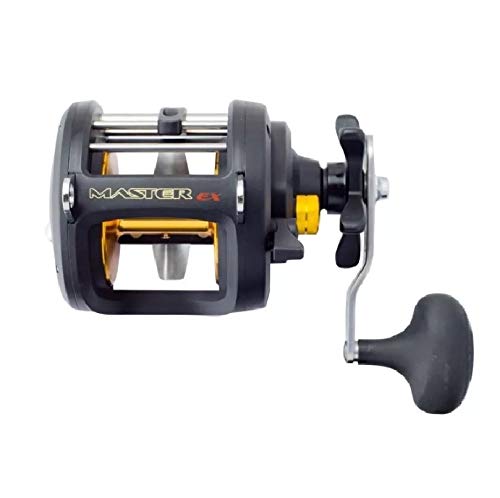 Carretilha Pesca Perfil Alto Marine Sports Master 60 + Linha Multi 500 Metros Lado:Direito