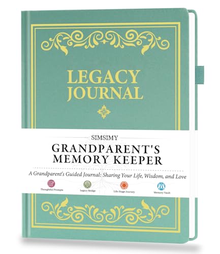 Livre de souvenirs pour grand-parents avec des questions rapides