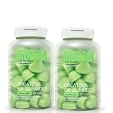 Kit 2un Guday Creatina Em Gummies Sabor Maçã Verde 60 Gomas Cada Pote