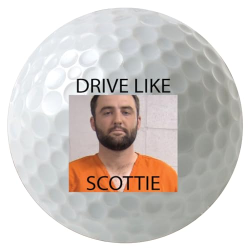 Generic Drive Like Scottie 3-Pack Printed Golf Balls