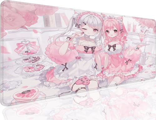 Amazon.co.jp: マウスパッド ゲーミング L かわいいピンクの