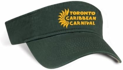 GDC-GameDevCo Ltd. TCC-95010 Toronto Caribbean Carnival Cotton Visor Green