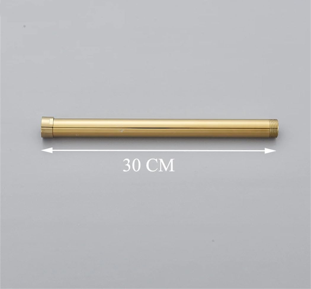 Shower Faucet Extension Pipe Circular 30Cm Extended Universal Interface For Increasing The Height Of Bathroom Shower Tap