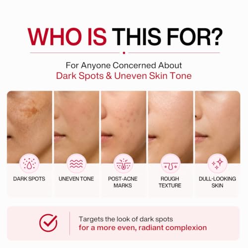 Image of Camellia TXA CHIMTOK Serum, Tranexamic Acid Serum for Dark Spots, Hyperpigmentation & Melasma, TXA + Vitamin C, Korean Brightening Serum with Micro-Spicule Texture Care, 1.01 fl oz