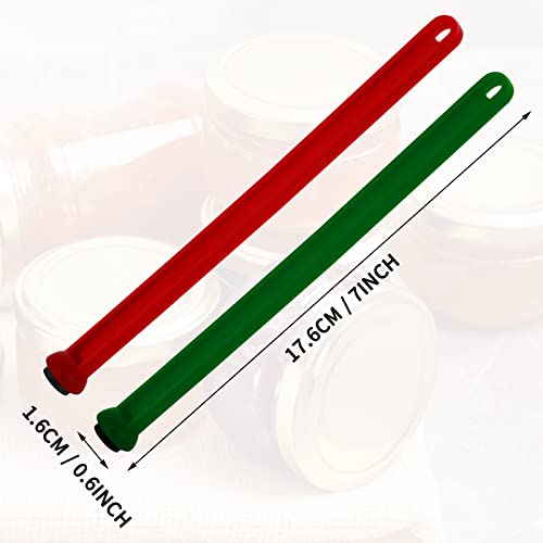 4 Packs Canning Supplies-Magnetic Lid Lifter Canning Lid Lifter,Magnetic Jar Lid Lifter (7 Inch) Canning Magnet Wand Magnetic Lid Lifter Canning Kits #TOP2