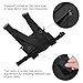 abcGoodefg Radio Chest Harness Chest Front Pack Pouch Holster Vest Rig for Two Way Radio Walkie Talkie(Rescue Essentials) (Black)