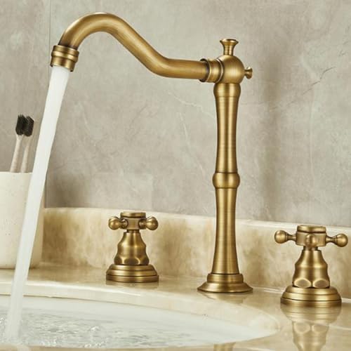 Robinet de lavabo rétro pour une salle de bains style spa vintage