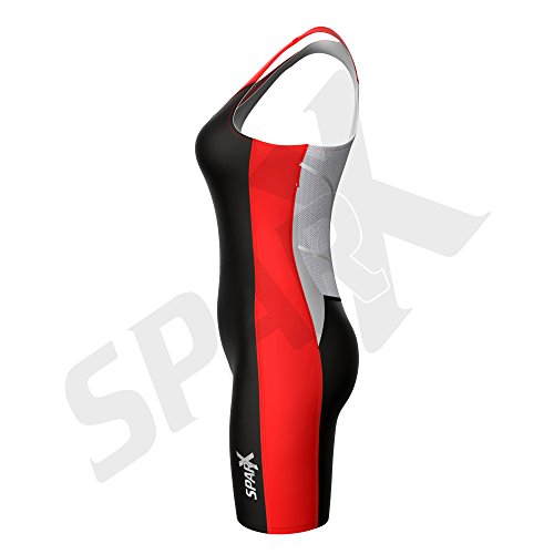 Sparx Women`s Performance Triathlon Suit Womens Tri Suit Running Swimming Cycling Padded Skinsuit (Xl, Red) #TOP3