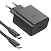 Produktbild 45W USB C Ladegerät mit Schnellladekabel für Samsung Galaxy S24 Ultra/S24+/S23 Ultra/S22/S21/S20, USB C Netzteil mit Ladekabel USB C für Samsung Schnellladegerät USB C Stecker Fast Charger Adapter