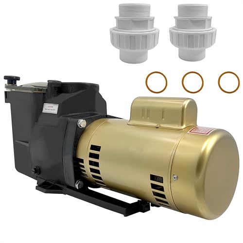 W3SP2610X15 1.5 HP Pool Pump 115/230V Single Speed Pump Pool Pump for Hayward SP2610X15 Pump for In-Ground Pool and Spa