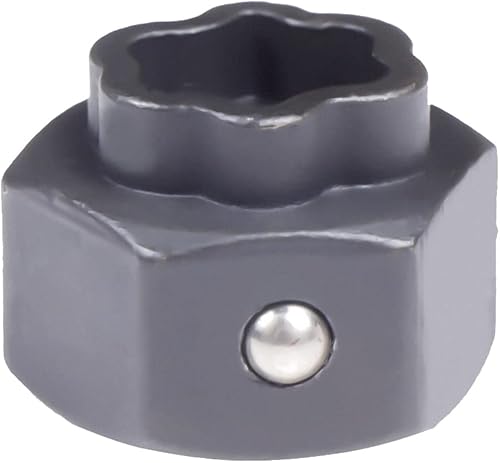 Miniatura 6 de Kit de herramientas de extracción de llave de tuerca de bloqueo de rueda, enchufe cuadrado de 12 pulgada, juego de removedor de tornillos de tuerca