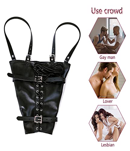 Restricciones ajustables BDSM para transformar tus noches de fetiche SM 4