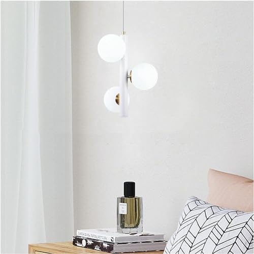 Lustres LED 3 têtes style européen en métal chromé pour aménagement d'escalier d'entrée moderne