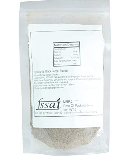 Image of Godka Black Pepper Powder /Kali Mirch Powder,1kg