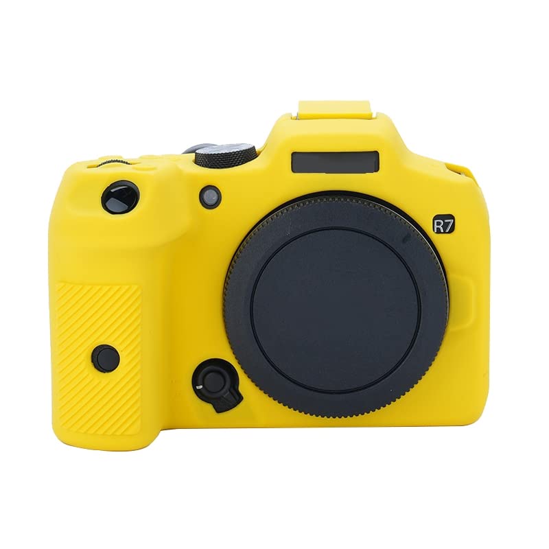Havilah for Canon EOS R7 Soft Silicone Protective Camera Case (Yellow)