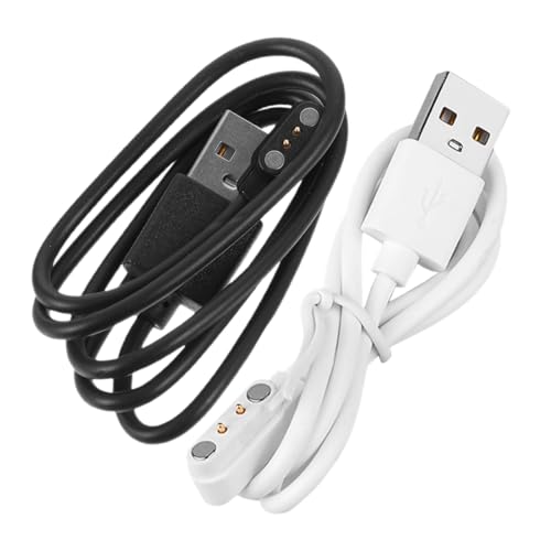 Holibanna 2 Piezas Cable De Carga De Reloj Inteligente Mira Charger Cargador De Reloj Magnético Accesorios Para Relojes Inteligentes Mirar Universal Cargador Portátil Cable Usb c Abs