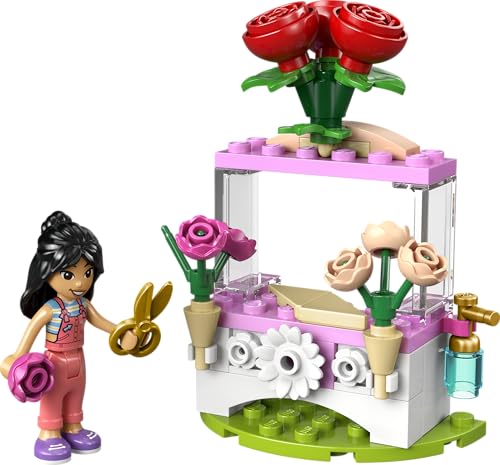 Image of LEGO 30721 Recruitment Bags Flower Stand with Roses (55 Pieces)