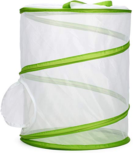 RESTCLOUD Insect and Butterfly Habitat Cage Terrarium Pop-up 12" x 14" Tall