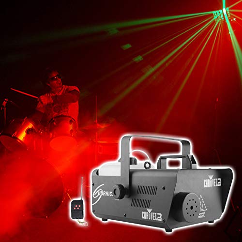 Paquete Audiosavings: Máquina de humo Chauvet DJ H1600 Hurricane 1600 compacta con control DMX y altavoz Bluetooth NYC Acoustics NPB3 de 30 W (2 artículos) miniatura 2