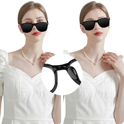 60 Stück Brillen Nasenpads,30 Paar Silikon Weiche Nasenpads Brille,Antirutsch Bequeme Nasenpad Selbstklebend,Brillenpads 1mm Dick mit Klebriger Rückseite,für Vollrahmen Brillen Sonnenbrillen Zubehör