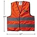 Reeves International The Big Dig Toy Safety Vest Orange, 17