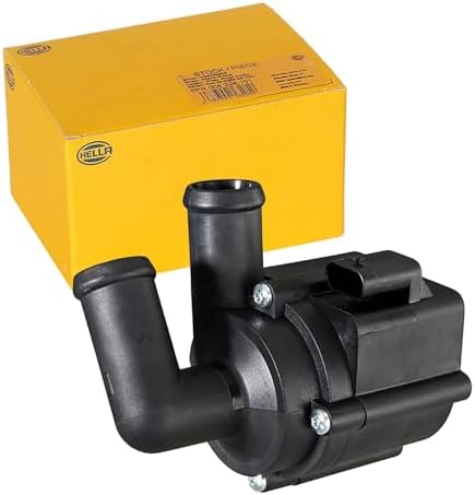 HELLA 8TW 358 304-751 Zusatzwasserpumpe - 12V - elektrisch | Kompatibel mit: AUDI A3, A3 Cabriolet, A3 Sportback, Q3, TT, TT Roadster, SEAT ALHAMBRA, ALTEA, ALTEA XL, LEON
