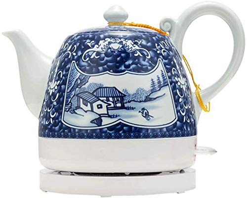 Haushalts-Wasserkocher Keramik Abstrakte Landschaft Heimatstadt Wolken kocht Wasser schnell für Tee Kaffeesuppe Haferflocken 1.2L