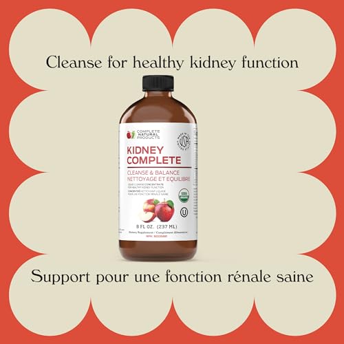 Image of CNP | Kidney Complete Liquid 8oz - ACV Lemon, Chanca Piedra Cleanse Aid | Organic Kidney Support Liquid With Apple Cider Vinegar, Lemon & Chanca Piedra For Daily Cleanse & Detox Routines