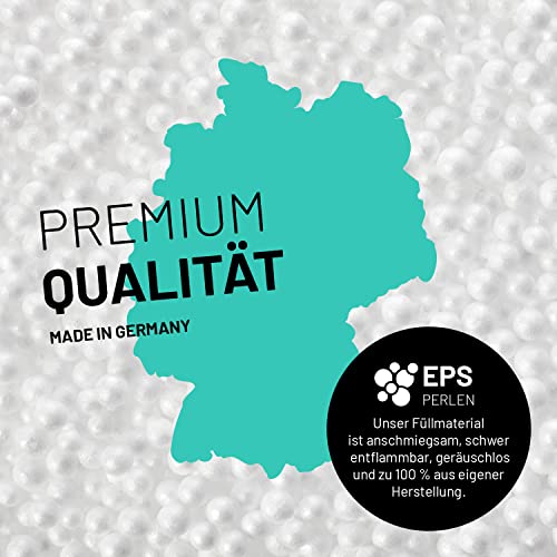 Lumaland Sitzsack Lounge 90 x 50 cm für Innen und Außen