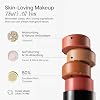 Nudestix Nudies Bronze All Over Matte Bronzing Stick 3-in-1 Cream Bronzer للخدود والعينين والشفتين مع فرشاة مدمجة | محيط طبيعي وتوهج قبل الشمس
