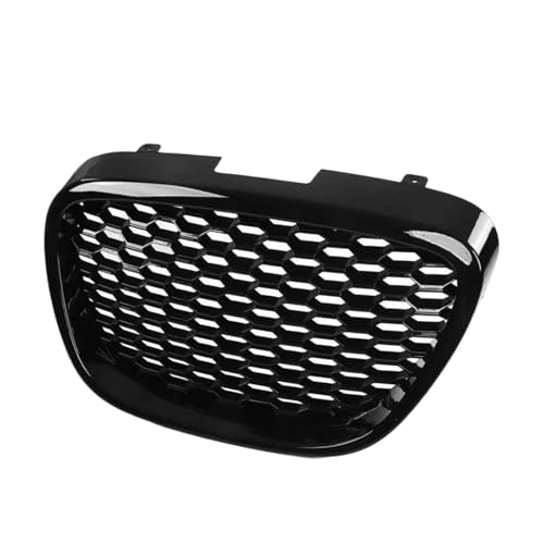 Grille d'admission d'air avant Seat Leon Mk2 1p1 en nid d'abeille noir brillant