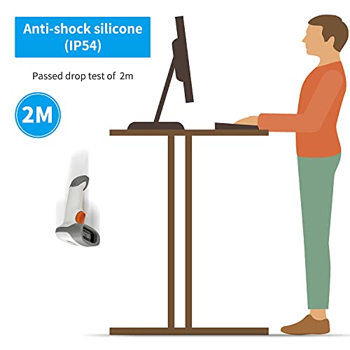 Netumscan Bluetooth 2D Barcode Scanner, 3 In 1 Automatic Wireless Qr Barcode Reader Usb Image Code Scanner For Store, Warehouse Pos, Computer, Tablet, Ipad, Iphone, Android #TOP4