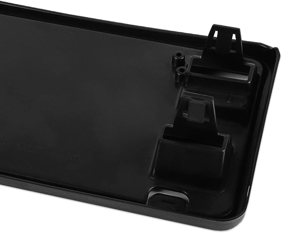 G-PLUS Front Bumper & License Plate Bracket Compatible with Ford F150 2015-2017 Grille Trim Panel and License Plate Mount Fascia Cover Set,Not Fit Ecoboost Powered F150 FL3Z-17E810-AA FL3Z-17A385-A