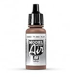 No tóxico. Vallejo Model Air 17ml Metallic - Rust 71069